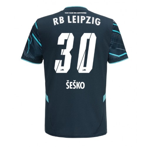 RB Leipzig Benjamin Sesko #30 Rezervni Dres 2024-25 Kratak Rukav